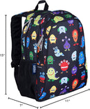 Wildkin 15-inch Kids Backpack – Durable, Padded, Adjustable for School & Travel - Monsters by TinyTreasures Baby Boutique