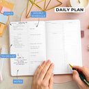Legend Planner Daily for 3 Months – Undated Monthly Weekly & Daily Planner to Hit Goals. Organizer & Productivity Journal, A5 (Rose Gold) by TinyTreasures Baby Boutique