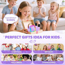 IROO Mini Karaoke Machine for Kids, 2025 TOP Toys Birthday Gifts Ideas for Girls Ages 4, 5, 6, 7, 8, 9, 10, 12+ Years Old, Portable MP3 Player with 2 Wireless Mics for Party by TinyTreasures Baby Boutique