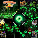 Aogist Halloween Decorations Eyeball Swaying Firefly Light Bright Long Standby Time Waterproof Outdoor Lights for Beautiful Spaces Garden Yard Lawn Pathway Porch Party Decor(Green, 4 Pack-24 LEDs) by GreenHaven Gardens