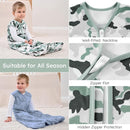 Yoofoss Baby Sleep Sack 6-12 Months Baby Wearable Blanket 100% Cotton 2-Way Zipper TOG 0.5 Toddler Sleeping Sack 3 Pack, Lightweight Sleep Sacks for Babies(Medium) by TinyTreasures Baby Boutique