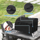Grill Cover for Megamaster 1 Burner Portable Gas Grill,Waterproof Small Table Top BBQ Grill Cover,Heavy Duty 600D Outdoor Tabletop Grill Covers by GreenHaven Gardens