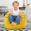 Hobestluk Bean Bag Chairs 2.5FT Bean Bag Chair with Memory Foam Filled & Machine Washable Cover,Beanbag Chair, Small Bean Bag Chairs for Playroom, Living Room, Bedroom by CozyNest Decor