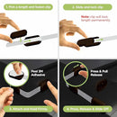 Baby Proofing Child Safety Locks (16 Pack) by Skyla Homes - The Safest, Quickest and Easiest 3M Adhesive Cabinet Latches, No Screws & Magnets, Multi-Purpose for Furniture, Kitchen, Ovens, Toilet Seats by TinyTreasures Baby Boutique