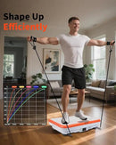 Shake Plate Vibration Exercise Machine for Lymphatic Drainage Massager & Weight Loss, 400 lbs Capacity Whole Body Vibrating Plate Workout for Women and Men by CozyNest Decor