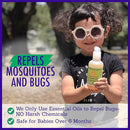 California Baby Natural Bug Spray | DEET Free Mosquito Repellent | Baby + Kids Bug Spray | Citronella Spray | Great Smell | 192 mL / 6.5 oz. by TinyTreasures Baby Boutique