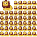 50 Pcs Mini Resin Lion Miniature Lion Figurines Bulk Adorable Garden Accessories for Micro Landscape Ornaments Home Decor Bookcase Living Room Scenes Kit by GreenHaven Gardens