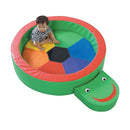 Children's Factory Turtle Hollow Play Yard, Soft Toddler Indoor Playground for Daycare, Preschool, 59" x 44" x 9.5" by TinyTreasures Baby Boutique