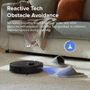 roborock Qrevo S Robot Vacuum and Mop, Self-Drying, Auto Mop Washing, 7000Pa Suction, Self-Emptying & Refilling, 10mm Auto Lifting, 200RPM Spinning Mops, Smart Obstacle Avoidance, Black by CozyNest Decor