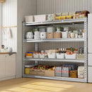REIBII Garage Shelving, 4 Tier Storage Shelves Load 2000LBS, Adjustable Garage Shelving Heavy Duty, Metal Shelves Unit for Basement, Warehouse, 48" W x 60" H x 18" D, Galvanized by CozyNest Decor