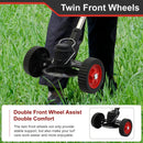 ALSO GO 24V Electric Weed Wacker Grass Trimmer with 2 pcs Batteries & Fast Charger, 3 in 1 Stringless Lightweight Brush Cutter/Edger/Mower with 3 Types Blade & Wheels for Garden and Yard Lawn by GreenHaven Gardens