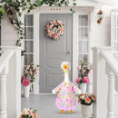 Spring Butterfly Goose Outfit Lawn Porch Goose Clothes 23" Spring Butterfly Outdoor Patio Yard Lawn Art Decoration by GreenHaven Gardens