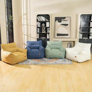 Bean Bag Chair for Adults, Comfy Tufted Bean Bag Chair Sofa with Armrests, Lazy Beanbag Chair with Foam Filler Stuffed Bean Bag Couch Sofa for Reading in Bedroom, Living Room and Dorms by CozyNest Decor