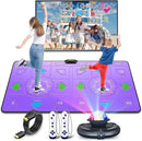 FWFX Electronic Dance Mat for TV, 2-Player Dancing Game for Kids & Adults, Wireless Musical Dance Pad for Family Party Games, Exercise, Yoga Fitness, Ideal Christmas & Birthday Gift for Boys and Girls by TinyTreasures Baby Boutique