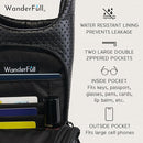 WanderFull® Original HydroBag® Collection, Water Bottle Holder w/Strap & Phone Pocket, Hands-Free Crossbody Water Bottle Bag by TinyTreasures Baby Boutique