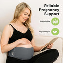 KeaBabies Maternity Belly Bands for Pregnant Women - Soft & Breathable Pregnancy Belly Support Band, Adjustable Maternity Belt for Back, Pelvic Support, Comfortable, Easy to Use (Mystic Gray, M/L) by TinyTreasures Baby Boutique