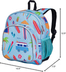 Wildkin 12-inch Kids Backpack – Padded, Adjustable, Ideal for Daycare & Travel - Surf Shack by TinyTreasures Baby Boutique