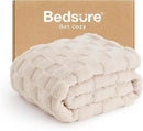 Bedsure GentleSoft Twin Blanket for Bed Light Beige - Super Soft Cozy Blankets for Women Men Girls, Cute Fuzzy Fleece Throws for Bedroom Couch, 60x80 Inches by CozyNest Decor