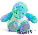 warmies Junior Microwavable & Weighted Stuffed Animals, Rainbow Dinosaur - Heated Stuffed Animal Plushie for Warmth & Comfort - Soft Plush Toys for Adults & Children (Boys, Girls, Babies & Toddlers) by TinyTreasures Baby Boutique