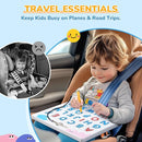 JoyCat Magnetic Letter Tracing Board, 2-in-1 Double-Sided ABC Magnets for Kids Ages 3-5, Uppercase & Lowercase Letter Writing Practice - Preschool Learning Toys, Road Trip Car Activities for Toddlers by TinyTreasures Baby Boutique