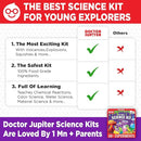 Doctor Jupiter My First Science Kit, Chemistry Set for Kids Ages 4-5-6-7-8 | Birthday Gift Ideas for 4+ Year Old Boys & Girls | Toy Stem Kit with 50+ Experiments | Learning & Educational Projects by TinyTreasures Baby Boutique