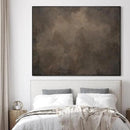 SIGNWIN 46"x60" Extra Large Framed Wall Art Neutral Cloudy Abstract Illustration, Soft Atmospheric Design for Home Living Room Bedroom Decor (Frame Assembly Required) by CozyNest Decor