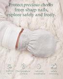 SuperSoft Baby Mittens, Bamboo Viscose Infant Newborn Mittens for Girls Boys No Scratch Gloves 6 Pack by TinyTreasures Baby Boutique