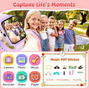 Smart Watch for Kids, 1.85" Fitness Tracker Pedometer Watch, Health, Sleep Monitor, Puzzle Games, Alarm Clock, Camera, Music Player, Torchlight, Activity, Gift Toys for 4 - 13 Years Old Boys and Girls by TinyTreasures Baby Boutique