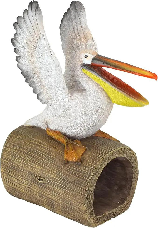 Design Toscano Splash The Pelican RAIN Gutter