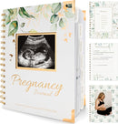 Pregnancy Journal for First Time Moms Gifts - 90 Pages Hardcover Pregnancy Memory Book, Beautiful & Cute Baby Book Keepsake, Ultrasound Baby Scrapbook, Mom To Be Gift (Alpine) by TinyTreasures Baby Boutique