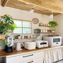 IAE Floating Wall Shelves 36 inch,Bathroom Shelves Wall Mounted,Invisible Shelves Floating Kitchen Shelves,Wooden Wall Shelves with Brackets for Living Room Wall Mounted,Easy Install,Set of 2,Natural by CozyNest Decor