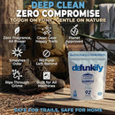 Laundry Detergent Powder, 92 Load/55oz. 'Free & Clear' Powder Laundry Detergent for Sensitive Skin. ProvenSafe™ Laundry Stripper Washing Detergent w/Odor & Stain Remover for Activewear & All Fabrics by TinyTreasures Baby Boutique