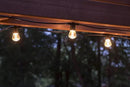 Enbrighten LED Bistro Outdoor String Lights, 48ft, 24 Shatter Resistant Lifetime Bulbs, 2200K Warm White, Weather Resistant, Indoor/Outdoor, Commercial Grade, Perfect for Backyard, Porch, Patio, 38357 by CozyNest Decor