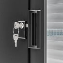 KoolMore Commercial One Glass Door Display Upright Beverage Refrigerator Cooler Merchandiser - 12 Cu. Ft [Black] (MDR-1GD-12C) by CozyNest Decor