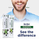 Sri Sri Tattva Sudanta Charcoal Toothpaste Gel – SLS, Fluoride Free Herbal Toothpaste with Neem & Ayurvedic Herbs – Natural Teeth Whitening, Fresh Breath, Oral & Gum Health – 100g Tube (Pack of 3) by CozyNest Decor