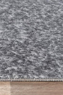 Non-Slip Washable 5x7 Abstract Grey Area Rugs for Living Room Bedroom, Ultra Soft Bedside Rug, Indoor Floor Carpet for Kids Girls and Boys, Dorms, Nursery Rooms, Non-Skid Area Rug, 5' x 7' by TinyTreasures Baby Boutique