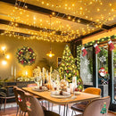 KNONEW Outdoor Christmas Lights 300 LED 99ft String Lights 8 Modes & Memory Fairy Light Plug in Waterproof LED String Lights for Xmas Yard Tree Wedding by GreenHaven Gardens