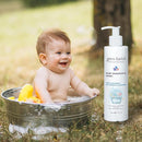 Gew’n Kirish Natural Baby Shampoo & Body Wash – Tear-Free, Hypoallergenic Cleanser with Lavender Oil, Aloe Vera & Oat Extract, Plant-Based, Vegan, Sulfate-Free Formula, 7.5 fl oz by TinyTreasures Baby Boutique
