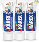 Kinder Karex Hydroxyapatite Kids Toddler Toothpaste I Fluoride Free I Clinically Tested I 2.3 oz (Pack of 3) by CozyNest Decor