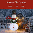 Taman 6ft Christmas Lighted Snowman Decorations Lighted Up Outdoor Lighted Holiday Displays Gift for Christmas Garden Party Yard Porch Decor by CozyNest Decor