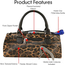 Wine Clutch Bag (Thermal Insulated) Trendy Women’s Carry Tote | Holds Red & White 750mL Bottles | Trendy Fashion | Incl. Portable Waiter-Style Corkscrew (Cougar) by TinyTreasures Baby Boutique