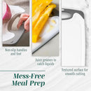 Cutting Boards for Kitchen - BPA-Free Chopping Board - Different Sizes & Non Slip Handles - Reversible, Large Cutting Board Set - Unique Gifts for Cooks Who Have Everything - 3-Pack Red by CozyNest Decor