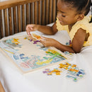 Melissa & Doug Under The Sea Ocean Animals Wooden Jigsaw Puzzle with Storage Tray (24 pcs) by TinyTreasures Baby Boutique