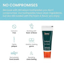 Himalaya Botanique Neem & Pomegranate Toothpaste, Original Formula for Brighter Teeth and Fresh Breath, 0.74 oz, Fluoride Free, TSA Approved Travel Size, 10 Pack by CozyNest Decor