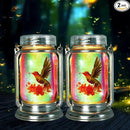 Hummingbird Solar Lanterns Outdoor Waterproof Hanging,2 Pack Outdoor Solar Lanterns,Gifts for Mom Women Men Decorative LED Lanterns for Yard, Patio, Lawn, Tabletop, Pathway, Landscape, Garden by GreenHaven Gardens