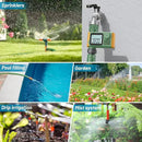 Sprinkler Timer, Hoses Timer for Watering, Outdoor Irrigation Timers, Water Scheduling Device for Tube Programmable with Auto/Manual/Rain-Delay System, Water Hoses Timers for Yard, Lawn, Pool(Green) by GreenHaven Gardens