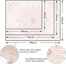 Lunerfex Floral Mandala Tapestry Boho Tapestry for Bedroom Pink Tapestries Wall Hanging Living Room Wall Art and Home Decor 70x90 by CozyNest Decor