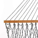 Original Pawleys Island 14DCOTNV Deluxe Navy Oatmeal Heirloom Tweed DURACORD Rope Hammock with Extension Chains & Tree Hooks, Handcrafted in The USA, 450 LB Weight Capacity, 13 ft. x 60 in. by GreenHaven Gardens