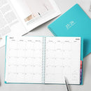 2026 Monthly Planner - JUL 2025 - DEC 2026, Academic Planner 2026, 18 Monthly Calendar with Colorful Tabs, Waterproof Cover (Blue, 8" x10", Notes) by TinyTreasures Baby Boutique