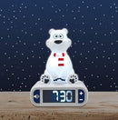 LEXiBOOK Polar Bear Digital Alarm Clock for Kids with Night Light Snooze, Childrens Clock, Luminous, White, RL800PB by TinyTreasures Baby Boutique
